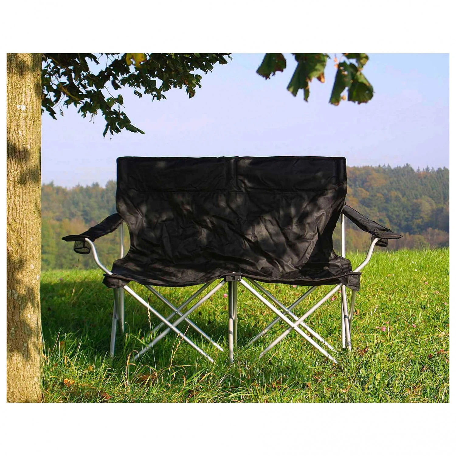 Basic Nature Travelchair Love Seat Faltsofa - Campingstuhl 7 Basic Nature Travelchair Love Seat Faltsofa - Campingstuhl – Bild 5
