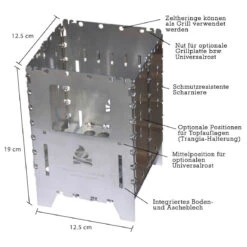 Bushbox XL Profi Set - Trockenbrennstoffkocher -Outwell Verkaufs-Shop bushcraft essentials bushbox xl profi set trockenbrennstoffkocher detail 3