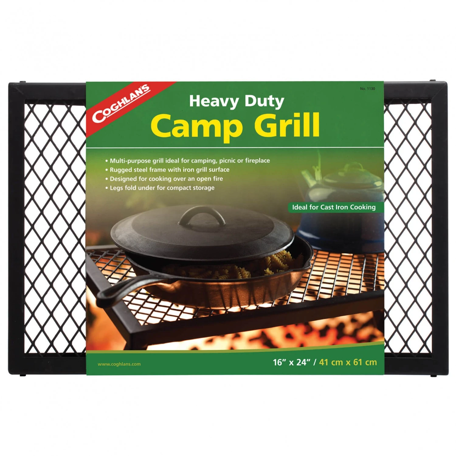 Coghlans Klappgrill Heavy Duty - Trockenbrennstoffkocher 4 Coghlans Klappgrill Heavy Duty - Trockenbrennstoffkocher – Bild 2
