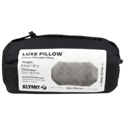 Klymit Luxe Pillow - Kissen -Outwell Verkaufs-Shop klymit luxe pillow kissen detail 6
