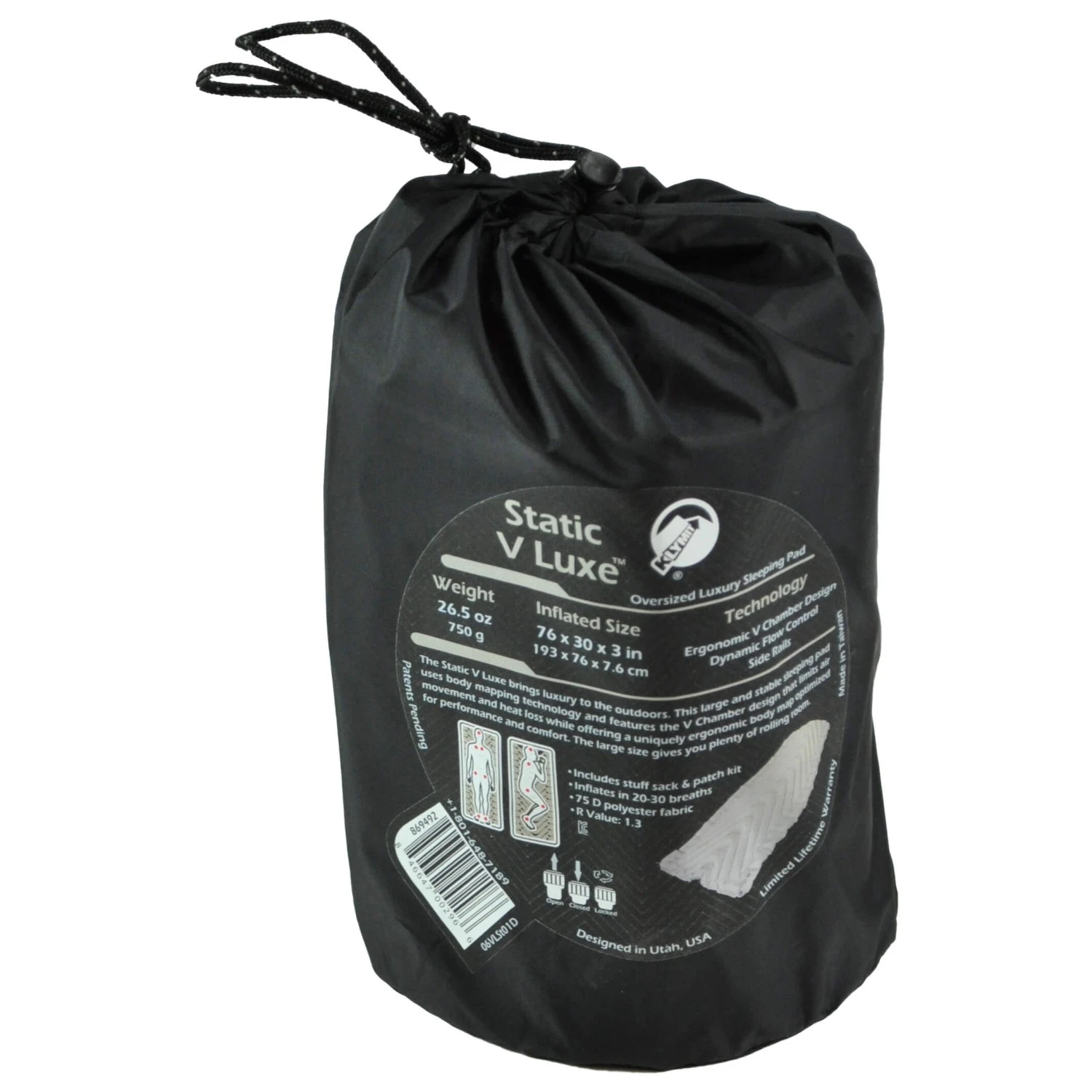 Klymit Static V Luxe - Isomatte 5 Klymit Static V Luxe - Isomatte – Bild 3
