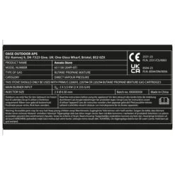 Outwell Annatto Stove - Gaskocher -Outwell Verkaufs-Shop outwell annatto stove gaskocher detail 7