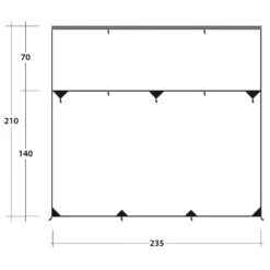 Outwell Hillcrest Tarp - Tarp -Outwell Verkaufs-Shop outwell hillcrest tarp tarp detail 7