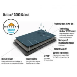 Outwell Springwood 6SG - 5-6 Personen Zelt -Outwell Verkaufs-Shop outwell springwood 6sg 5 6 personen zelt detail 7