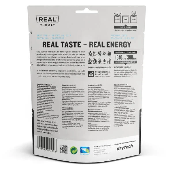 Real Turmat Chocolate Müsli 4 Real Turmat Chocolate Müsli – Bild 2