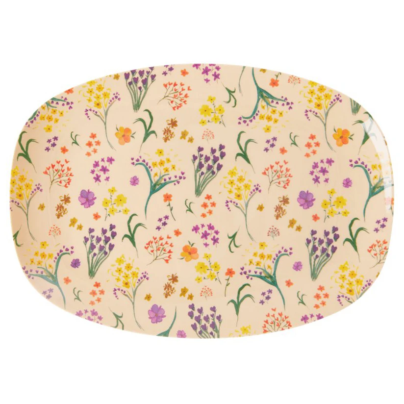 Rice Melamine Rectangular Plate - Teller 4 Rice Melamine Rectangular Plate - Teller – Bild 2