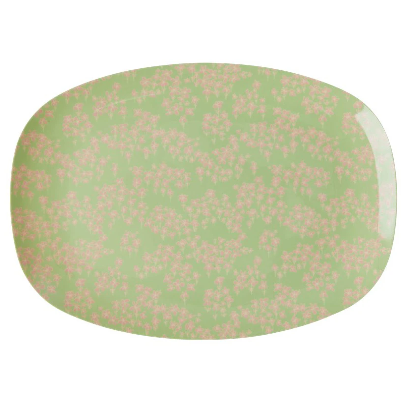 Rice Melamine Rectangular Plate - Teller 3 Rice Melamine Rectangular Plate - Teller