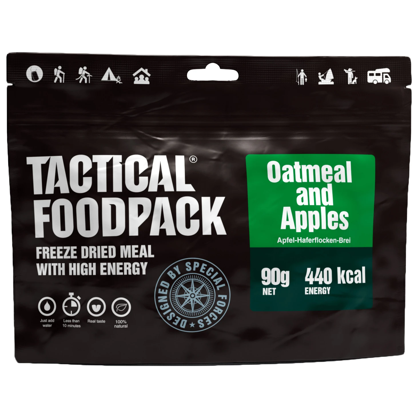 Tactical Foodpack Oatmeal And Apples 3 Tactical Foodpack Oatmeal And Apples