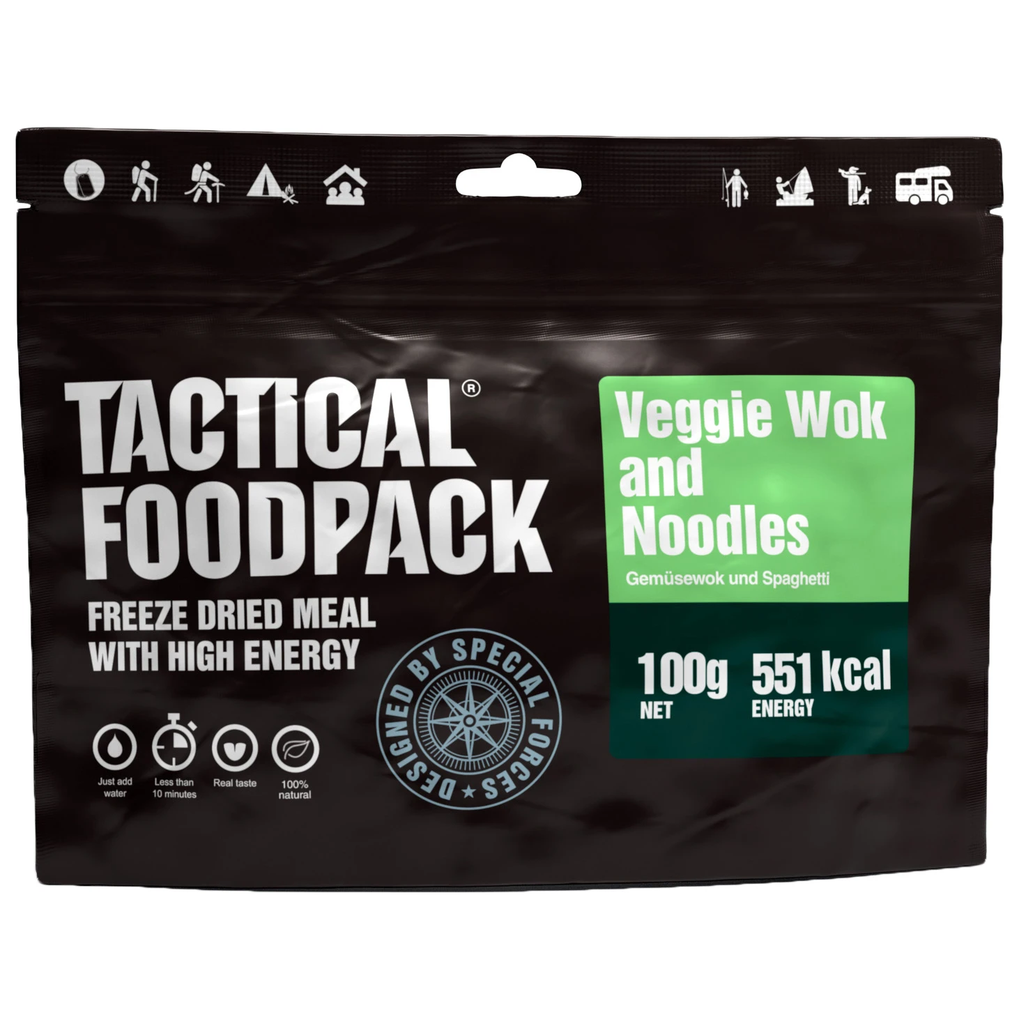 Tactical Foodpack Veggie Wok And Noodles 3 Tactical Foodpack Veggie Wok And Noodles