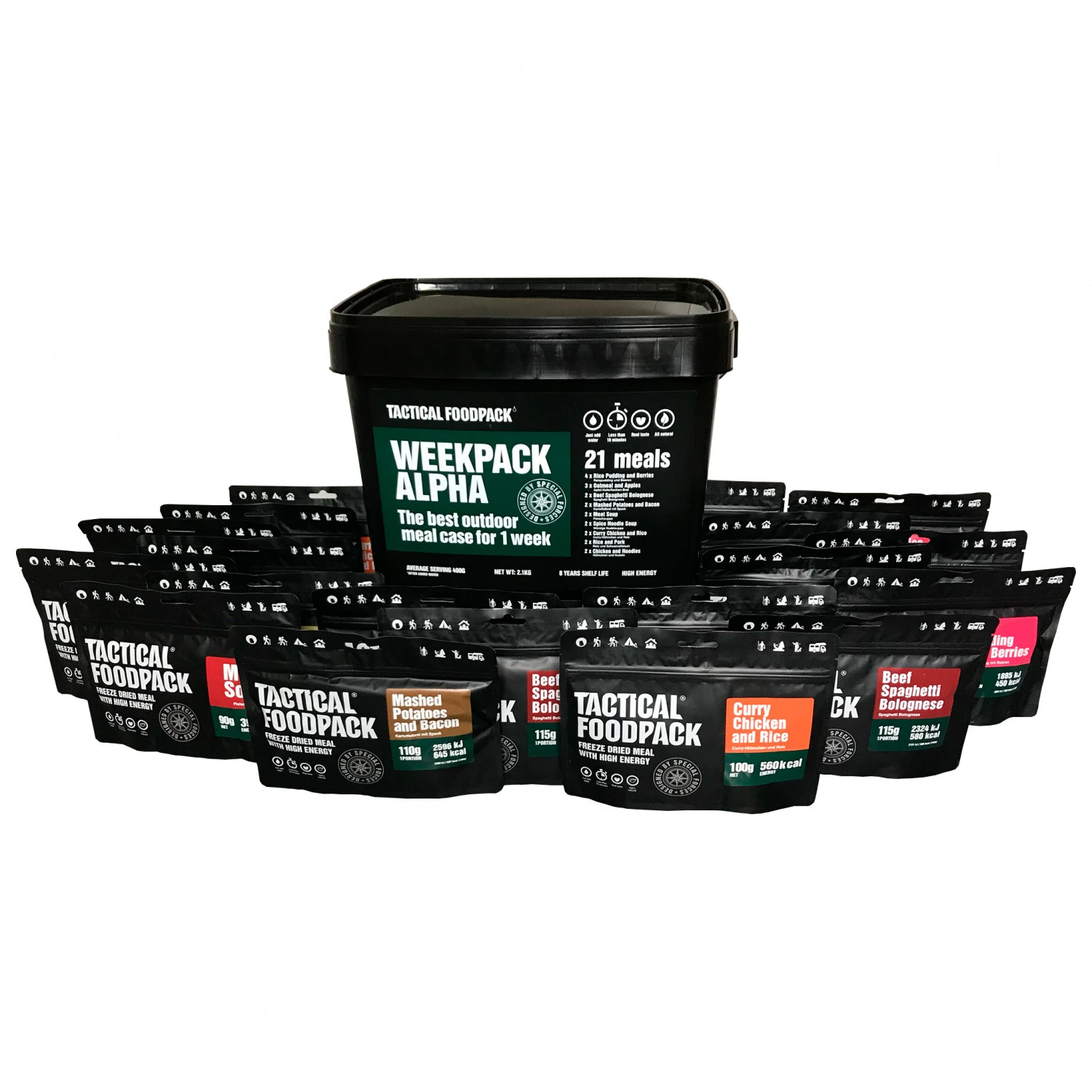 Tactical Foodpack Weekpack Alpha 4 Tactical Foodpack Weekpack Alpha – Bild 2