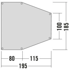 Tatonka Apsidenunterlage 3 - Zeltunterlage -Outwell Verkaufs-Shop tatonka apsidenunterlage 3 zeltunterlage detail 2