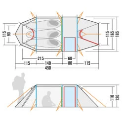 Tatonka Polar 3 - 3-Personen Zelt -Outwell Verkaufs-Shop tatonka polar 3 3 personen zelt detail 4