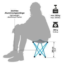 Uquip Trinity L Grey - Campingstuhl -Outwell Verkaufs-Shop uquip trinity l grey campingstuhl detail 3
